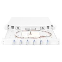 DIGITUS - DN-96320/9 - LWL Spleißbox 6xSC bestückt