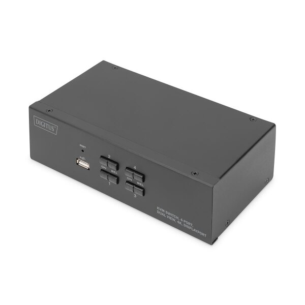 DIGITUS - DS-12882 - KWM Switch 4F DP DualView