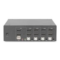 DIGITUS - DS-12882 - KWM Switch 4F DP DualView