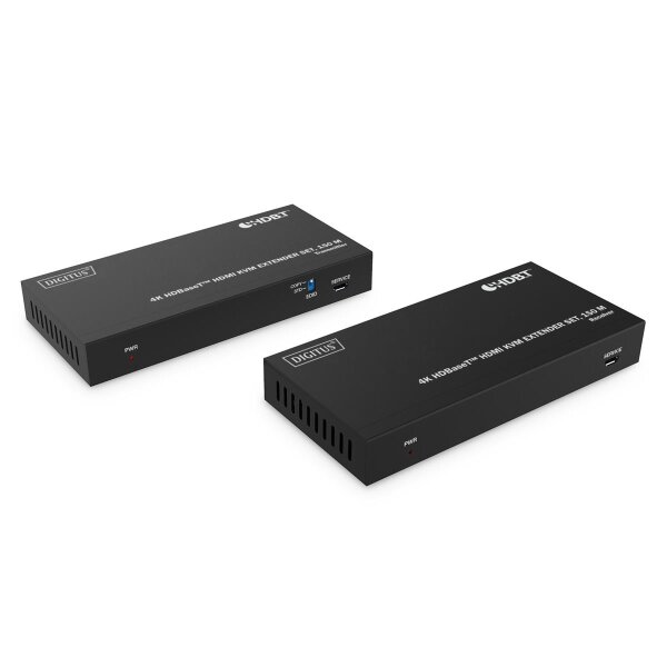 DIGITUS - DS-55522 - HDBaseT KVM 4K Extender 150m