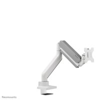 Neomounts DS70-450WH1 Monitorarm 17-42" - Gasfeder - Topfix - 180°-Stopp - Klemme/Durchführung - 15 kg - 43,2 cm (17") - 106,7 cm (42") - 100 x 100 mm - Weiß
