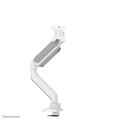 Neomounts DS70-450WH1 Monitorarm 17-42" - Gasfeder - Topfix - 180°-Stopp - Klemme/Durchführung - 15 kg - 43,2 cm (17") - 106,7 cm (42") - 100 x 100 mm - Weiß