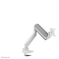 Neomounts DS70-450WH1 Monitorarm 17-42" - Gasfeder - Topfix - 180°-Stopp - Klemme/Durchführung - 15 kg - 43,2 cm (17") - 106,7 cm (42") - 100 x 100 mm - Weiß