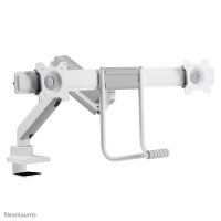 Neomounts DS75-450WH2 Monitorarm 17-32" - Gasfeder - Topfix - 180°-Stopp - Klemme/Durchführung - 43,2 cm (17") - 81,3 cm (32") - 100 x 100 mm - Höhenverstellung - Weiß