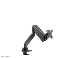 Neomounts DS70-450BL1 Monitorarm 17-42" - Gasfeder - Topfix - 180°-Stopp - Klemme/Durchführung - 15 kg - 43,2 cm (17") - 106,7 cm (42") - 100 x 100 mm - Schwarz