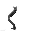 Neomounts DS70-450BL1 Monitorarm 17-42" - Gasfeder - Topfix - 180°-Stopp - Klemme/Durchführung - 15 kg - 43,2 cm (17") - 106,7 cm (42") - 100 x 100 mm - Schwarz