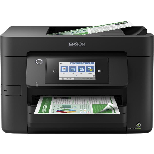 Epson WorkForce Pro WF-4820DWF - Tintenstrahl - Farbdruck - 4800 x 2400 DPI - Farbscan - A4 - Schwarz