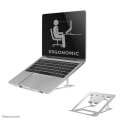 Neomounts NSLS085SILVER Laptop-Halterung 10-17" - faltbar - kompakt - universal - Laptop-Ständer - Silber - Aluminium - 25,4 cm (10") - 43,2 cm (17") - 254 - 431,8 mm (10 - 17")