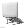 Neomounts NSLS085SILVER Laptop-Halterung 10-17" - faltbar - kompakt - universal - Laptop-Ständer - Silber - Aluminium - 25,4 cm (10") - 43,2 cm (17") - 254 - 431,8 mm (10 - 17")