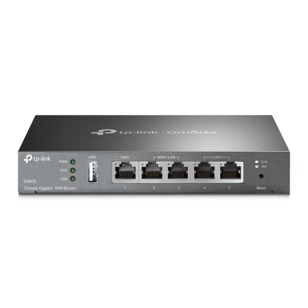 TP-Link - ER605 - Router MultiWAN Gb 1xWAN 4xLAN
