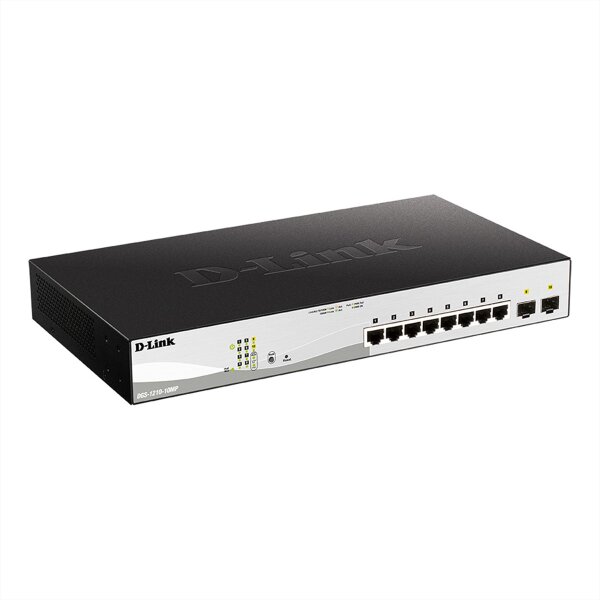 D-Link Switch DGS-1210-10MP E DGS121010MP DGS-1210-10MP/E - Switch - Glasfaser (LWL)