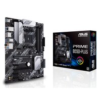 ASUS PRIME B550-PLUS - AMD - Socket AM4 - AMD Ryzen 3 3rd...
