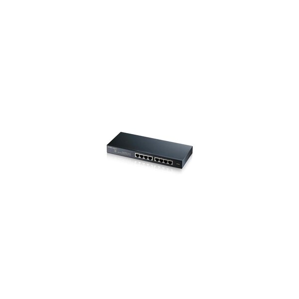 ZyXEL GS1900-8 - Managed - L2 - Gigabit Ethernet (10/100/1000) - Vollduplex - Rack-Einbau