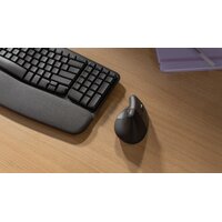 Logitech Lift Right Vertical Ergonomic Mouse - GRAPHITE BLACK - EMEA