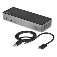 StarTech.com USB-C USB-A Dock - Hybrid Universal Triple...