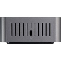 StarTech.com USB-C USB-A Dock - Hybrid Universal Triple Monitor Laptop Docking Station DisplayPort & HDMI 4K 60 Hz - 85W PD - 6x USB-Hub - GbE - Audio - USB 3.1 Gen 2 10 Gbit/s - Kabelgebunden - USB 3.2 Gen 2 (3.1 Gen 2) Type-C - 85 W - 10,100,1000 Mbit/s