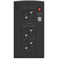 PowerWalker Basic VI 1000 SB - Line-Interaktiv - 1 kVA - 600 W - 162 V - 290 V - 50/60 Hz