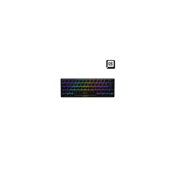 Sharkoon SKILLER SGK50 S4 - Kabelgebunden - USB - Mechanischer Switch - QWERTZ - LED - Schwarz