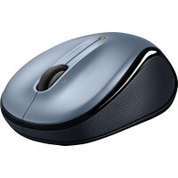 Logitech M325s - Beidhändig - Optisch - RF Wireless - 1000 DPI - Schwarz - Grau