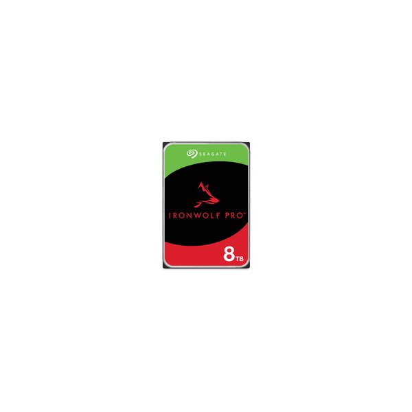 Seagate IronWolf Pro ST8000NT001 - 8 TB - 7200 RPM - 256 MB - 3.5" - Serial ATA III