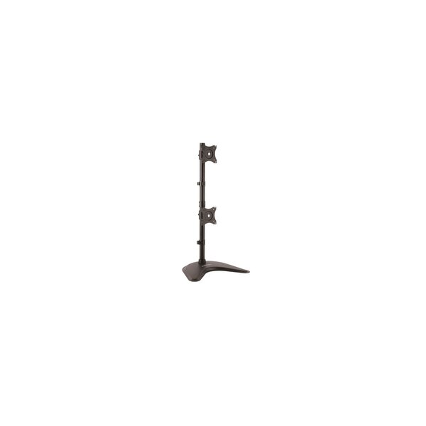 StarTech.com Dual-Monitorhalter - Vertikal - Freistehend - 10 kg - 33 cm (13") - 68,6 cm (27") - 100 x 100 mm - Schwarz