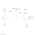 Neomounts FPMA-W830BLACK Monitor-/TV-Wandhalterung 10-27" - volle Bewegung - 75 x 75 mm - 100 x 100 mm - 0 - 140° - 0 - 180° - Aluminium - Schwarz
