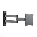 Neomounts FPMA-W830BLACK Monitor-/TV-Wandhalterung 10-27" - volle Bewegung - 75 x 75 mm - 100 x 100 mm - 0 - 140° - 0 - 180° - Aluminium - Schwarz