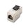 DIGITUS DN-93906 - CAT 6A Modular-Kupplung, geschirmt RJ45 to RJ45, snap-in panel mount