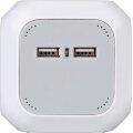 Brennenstuhl 1150100 - 1,4 m - 4 AC-Ausgänge - Indoor - Typ F - IP20 - Grau - Weiß