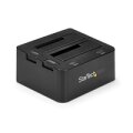 StarTech.com USB 3.0 Dual SSD/HDD Dock w/ UASP for 2.5/3.5in - SATA 6 Gbps - Speicher-Controller