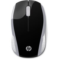 HP Wireless-Maus 200 (Pike Silver) - Beidhändig -...