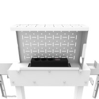 Neomounts Motorised Wall Stand incl. storage box 10cm Wheels VESA 100x100 up to