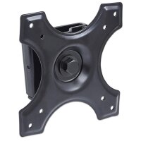 Manhattan Monitor-Wandhalterung - Geeignet für Bildschirme von 13" bis 22"* und bis zu 15 kg - Festmontage - 15 kg - 25,4 cm (10 Zoll) - 55,9 cm (22 Zoll) - 75 x 75 mm - 100 x 100 mm - Schwarz