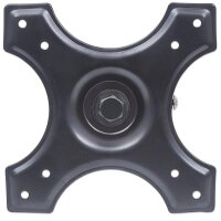 Manhattan Monitor-Wandhalterung - Geeignet für Bildschirme von 13" bis 22"* und bis zu 15 kg - Festmontage - 15 kg - 25,4 cm (10 Zoll) - 55,9 cm (22 Zoll) - 75 x 75 mm - 100 x 100 mm - Schwarz