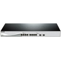 D-Link DXS-1210-10TS - Managed - L2/L3 - 10G Ethernet (100/1000/10000) - Rack-Einbau - 1U