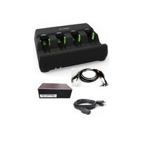Zebra SAC3600-KIT - Batterieladegerät-Set - Schwarz...