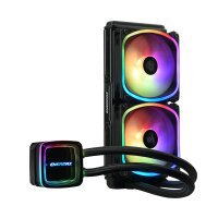 Enermax ELC-AQFA240-SQA - Liquid cooling kit - 12 cm - 79,8 cfm - Schwarz