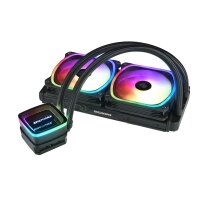 Enermax ELC-AQFA240-SQA - Liquid cooling kit - 12 cm - 79,8 cfm - Schwarz