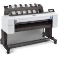 HP Designjet T1600 36 Zoll PostScript Drucker - Thermal Inkjet - 2400 x 1200 DPI - PDF 1.7 - PostScript 3 - TIFF - HP-GL/2 - HP-RTL - JPEG - CALS G4 - Cyan - Grau - Magenta - Mattschwarz - Foto schwarz - Gelb - 2400 x 1200 DPI - 1 universal printhead