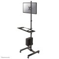 Neomounts FPMA-MOBILE1700 Mobiler Arbeitsplatz 10-32" - Schwarz - Stahl - 8 kg - 25,4 cm (10") - 81,3 cm (32") - 75 x 75 mm