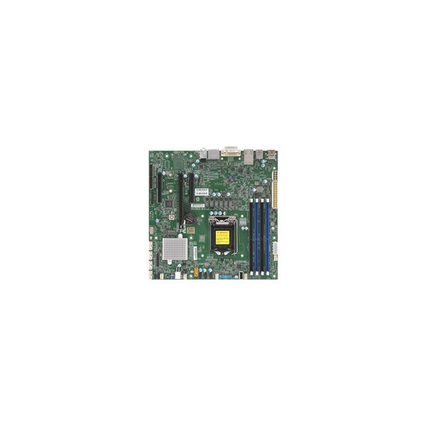 Supermicro X11SCZ-Q - Intel - LGA 1151 (Socket H4) - Intel® Celeron® - Intel® Core™ i3 - Intel® Core™ i5 - Intel® Core™ i7 - Intel® Pentium® - DDR4-SDRAM - 64 GB - DIMM