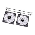 Thermaltake TT CT140 ARGB Sync PC - Ventilator - 500 RPM - 1500 RPM - 30,5 dB - 77,37 cfm - Schwarz