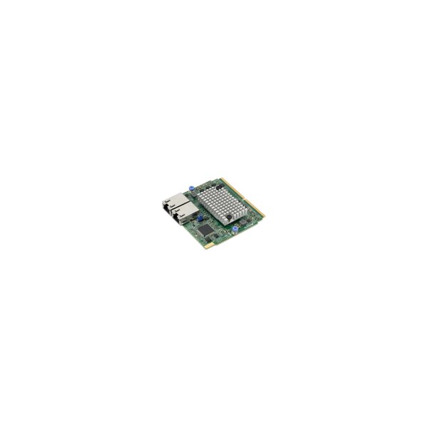 Supermicro AOC-MTG-b2TM-O SIOM Dual-port 10GbE RJ45 - Netzwerkkarte - 10.000 Mbps
