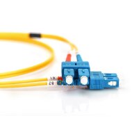 DIGITUS DK-2922-03 - LWL Patchkabel, Duplex, SC zu SC SM OS2 09/125 µ, 3 m