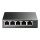 TP-Link TL-SG105PE Netzwerk-Switch Managed L2 Gigabit Ethernet (10/100/1000) Power over Ethernet (PoE) Schwarz