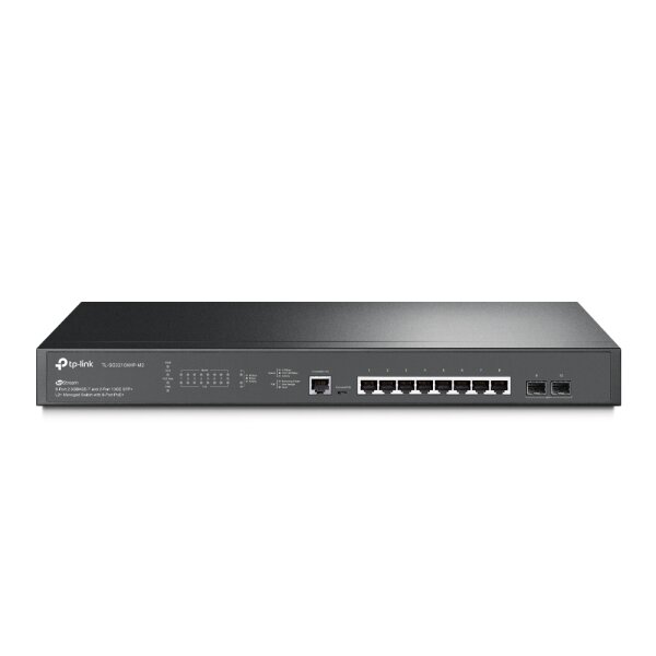 TP-Link - TL-SG3210XHP-M2 - 19" Switch 8x2.5G 2xSFP+