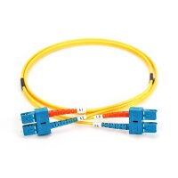 DIGITUS DK-2922-10 - LWL Patchkabel, Duplex, SC zu SC SM OS2 09/125 µ, 10 m