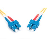DIGITUS DK-2922-10 - LWL Patchkabel, Duplex, SC zu SC SM OS2 09/125 µ, 10 m