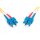 DIGITUS DK-2922-10 - LWL Patchkabel, Duplex, SC zu SC SM OS2 09/125 µ, 10 m