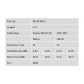 DIGITUS DK-2933-02 - LWL Patchkabel, Duplex, LC zu LC SM OS2 09/125 µ, 2 m